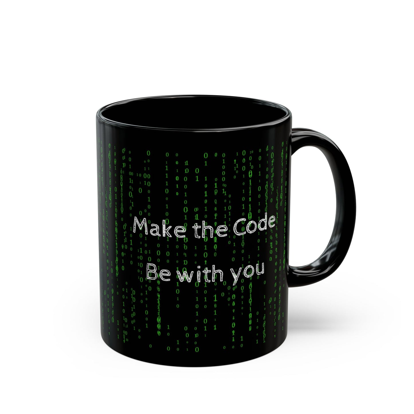 Matrix Code Mug – Make the Code Be with You