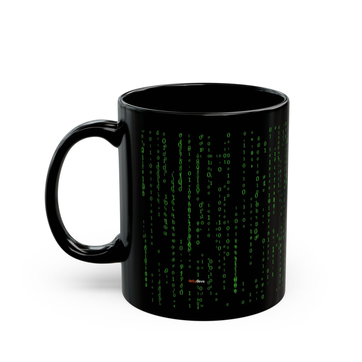 Matrix Code Mug – Make the Code Be with You