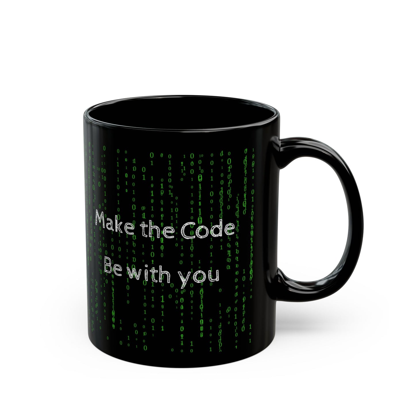 Matrix Code Mug – Make the Code Be with You