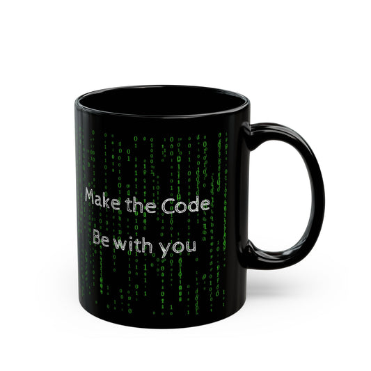 Matrix Code Mug – Make the Code Be with You