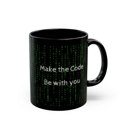 Matrix Code Mug – Make the Code Be with You